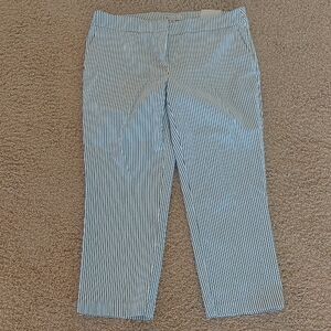 Striped Blue and White Pants